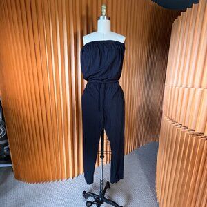 Velvet by Graham & Spencer – Strapless Cotton Jumpsuit